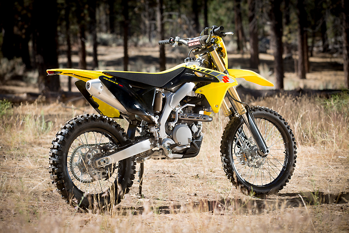 the 2017 Suzuki RM-Z is designed to give Suzuki fans a trail-worthy 450cc machine that can be ridden legally on public land.